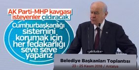 Bahçeli, yeni sistemi korumakta istikrarlı