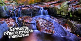 Kabaceviz Şelaleleri'nde güz şöleni