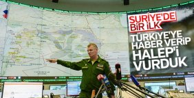 Rusya Halep'teki mevzileri vurdu