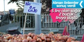 Soğan fiyatlarında yüzde 50 düşüş