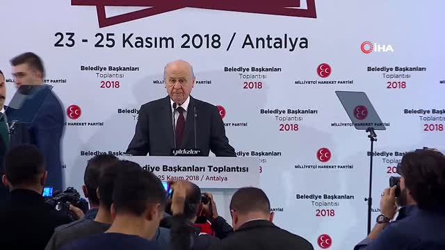 Bahçeli: 'Chp ve İyi Parti Karışıklık Bekçiliğe Soyunmuşlardır.