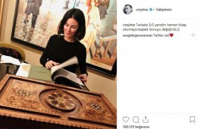 Cem Yılmaz'ın Defne Samyeli paylaşımı