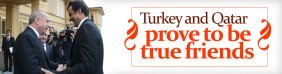 Erdoğan, Türkiye ve Katar şiddet günlerde birbirimizin arkadaş olduklarını söyledi
