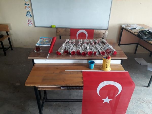 Batman ’da şehit öğretmenler anıldı