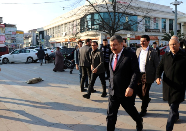 Sağlık Bakanı Koca Sakarya’da Cenaze Törenine Katıldı