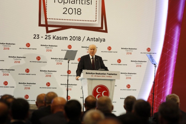 Bahçeli: ’31 Mart Seçimlerini Rejim Krizine Dönüştürmek İstiyorlar’ (1)