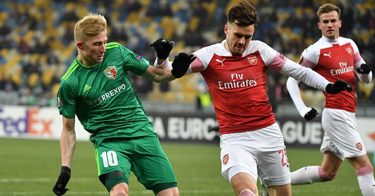 Arsenal, Ukrayna ’da 3 Attı 3 Aldı!