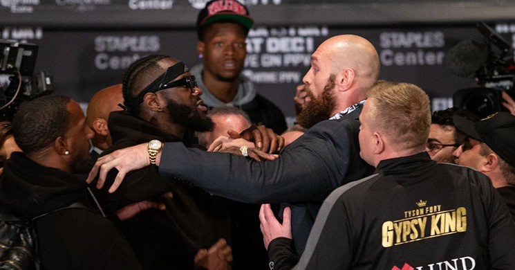 Wilder ve Fury ’nin Unvan Maçı Öncesinde Ortalık Gerildi!