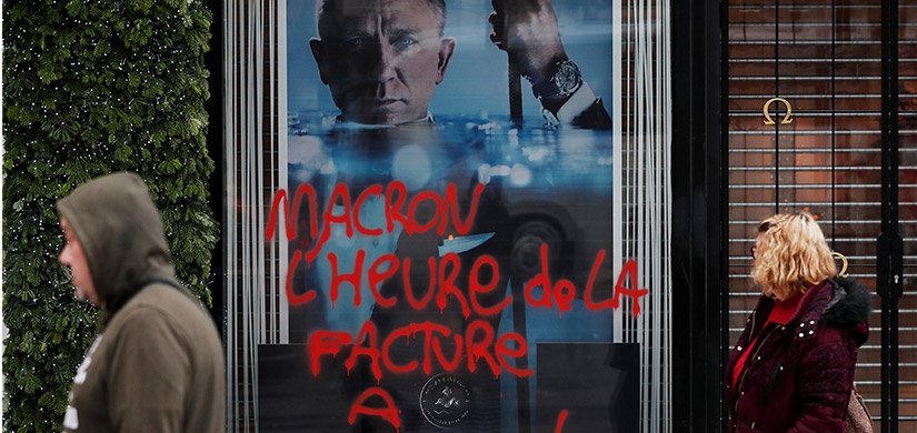 Protestolar Fransa ekonomisini baltaladı