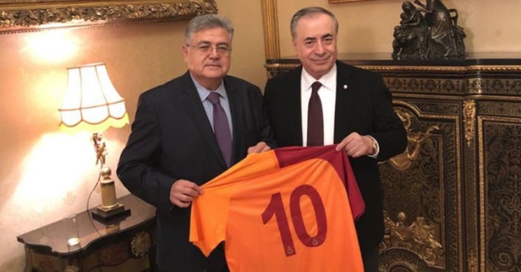 Galatasaray Başkanı Mustafa Cengiz, Moskova Büyükelçisi ’ni Ziyaret Etti!