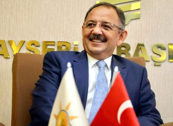 Özhaseki'nin Ankara Büyükşehir Belediye Başkan Adayı Olması Kayseri'de Mutluluk Yarattı