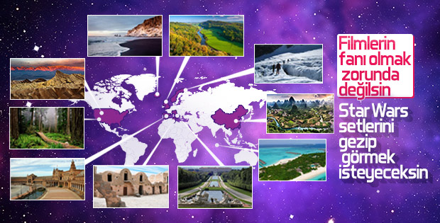 10 Rotada Star Wars seyahati