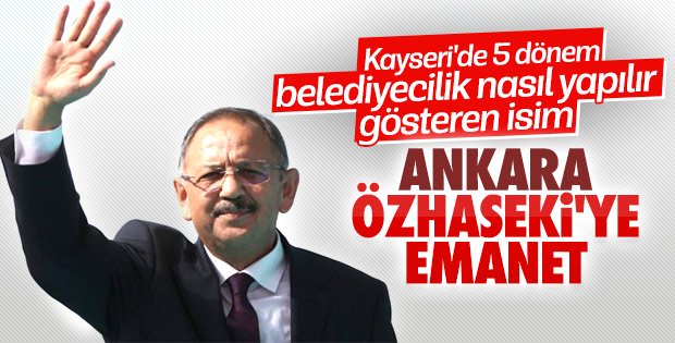 AK Parti’nin Ankara adayı Mehmet Özhaseki