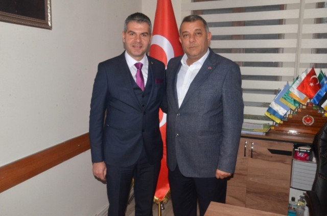 Aksan'dan Erdoğan Bıyık'ı Ziyaret