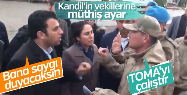 Askerden HDP’li vekile: Sen benim vekilim değilsin
