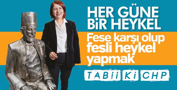 Atatürk ’ün birincil öğretmeni Şemsi Efendi ’nin heykeli açıldı