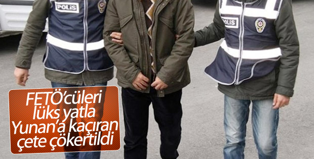 FETÖ’cüleri lüks yatla yurt dışına kaçıranlara işlem