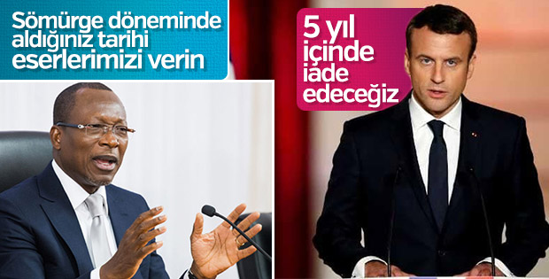 Fransa, Benin'e ait 26 sanat eserini iade edecek