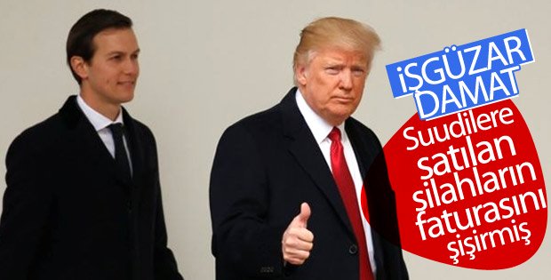 Trump’ın damadı, Suudi Arabistan’a tabanca satışını şişirdi