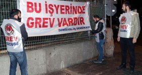 İZBAN'da Grev Başladı