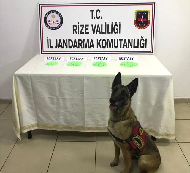 Rize de Bin 981 Uyuşturucu Hap Ele Geçirildi