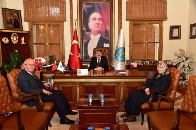 Nevşehir'den Başkan Can'a Ziyaret