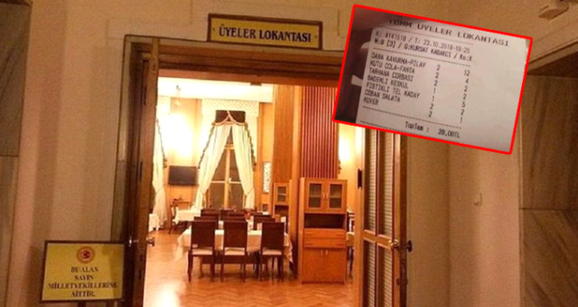 TBMM Üyeler Lokantası'ndaki Yemeklerin Fiyatları Tepki Çekti