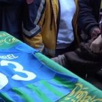 Üzerine kale direği düşen minik futbolcu yiğit böyle uğurlandı